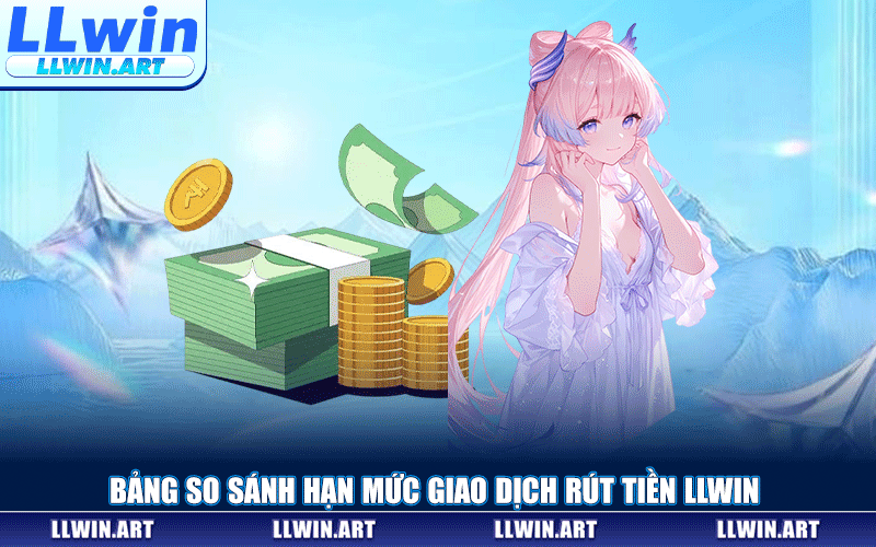 Bảng So Sánh Hạn Mức Giao Dịch Rút Tiền LLWIN